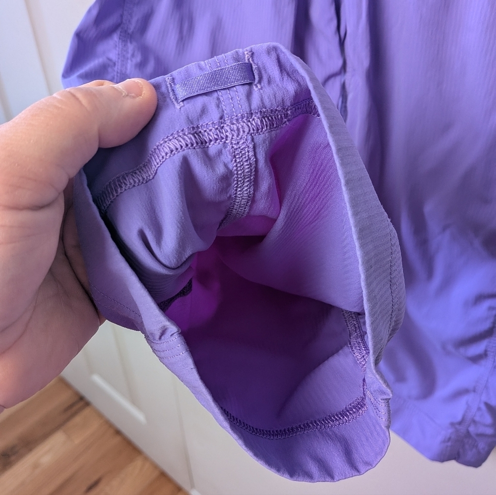 LULULEMON Dance Studio Crop Power Purple Size 2 W6601S No Liner - Picture 5 of 12